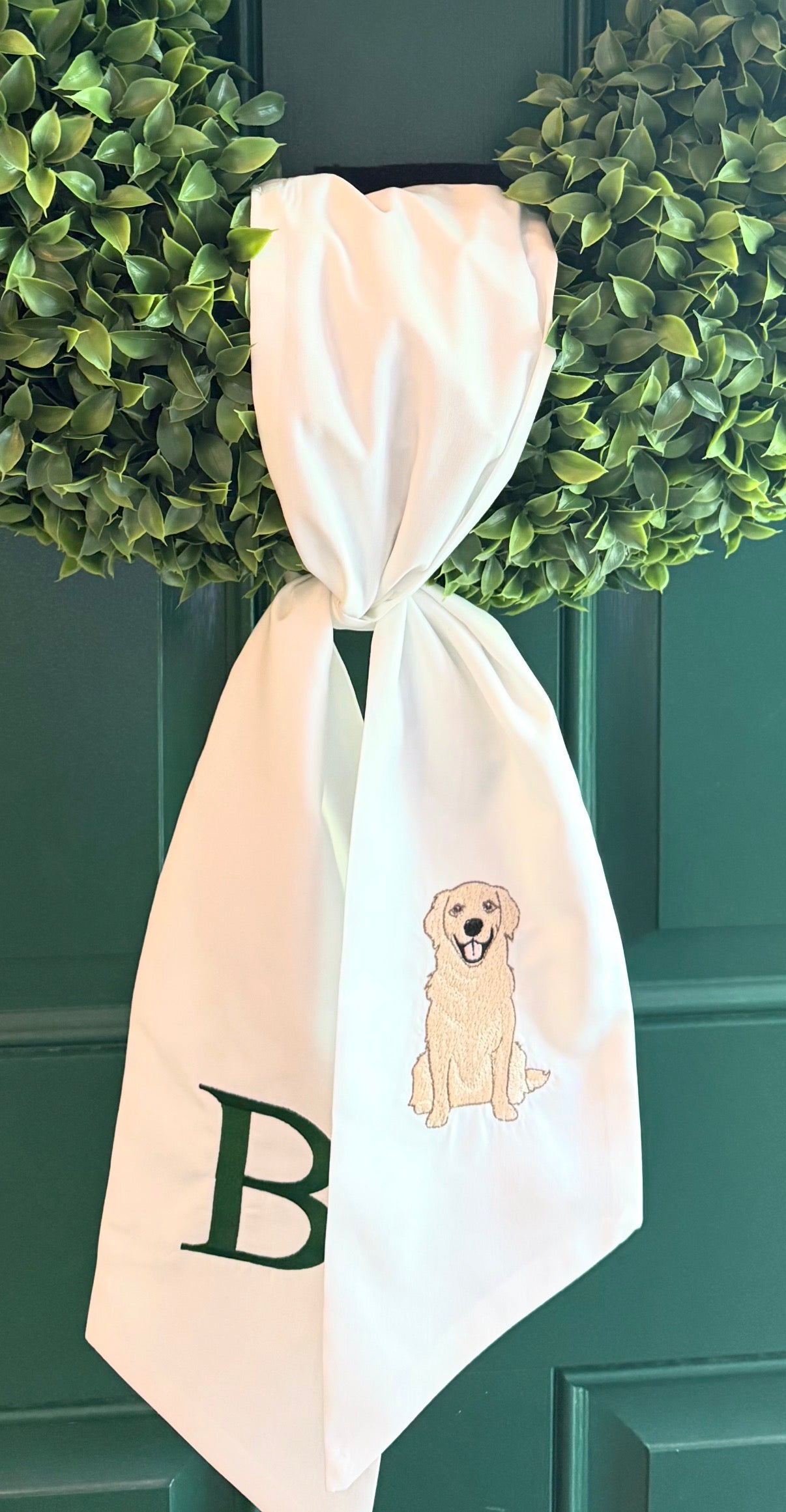 Wreath Sash
