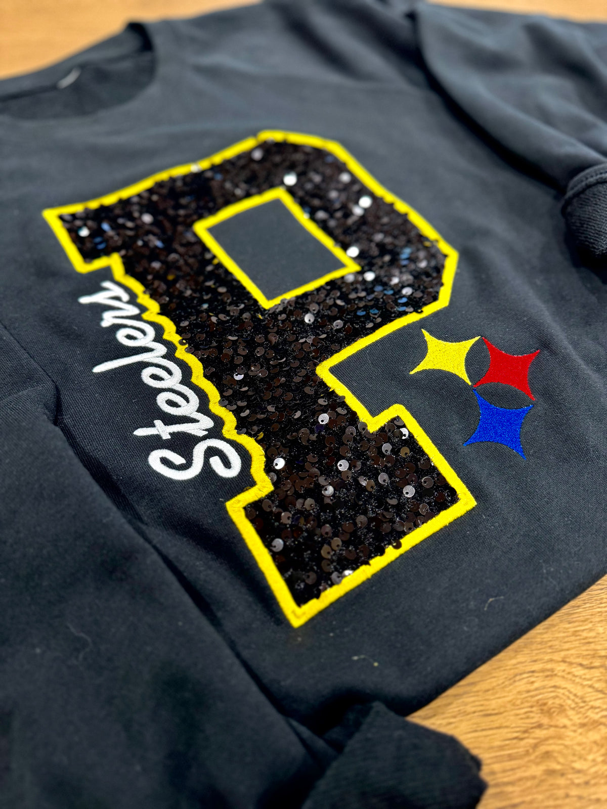 Custom Sequin Sweatshirt