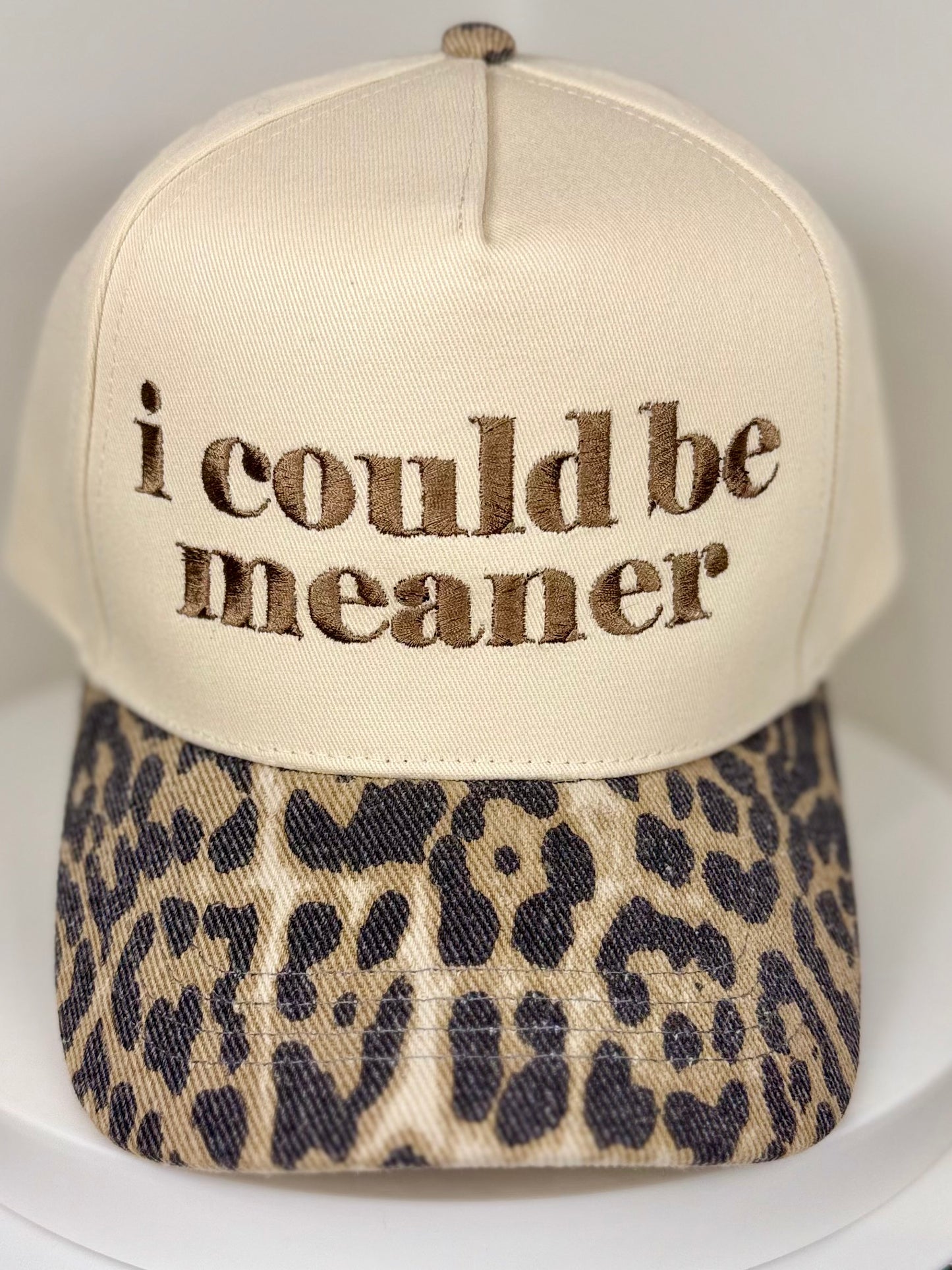 i could be meaner leopard