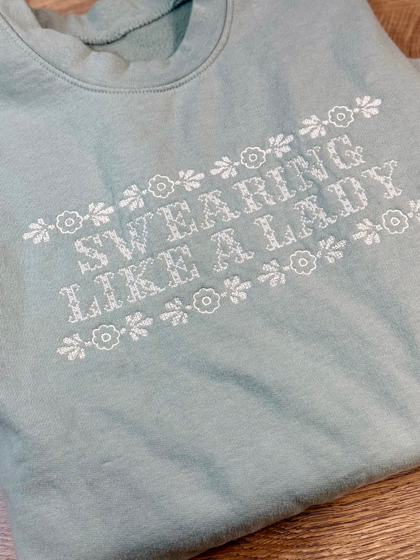 Swearing like a lady
