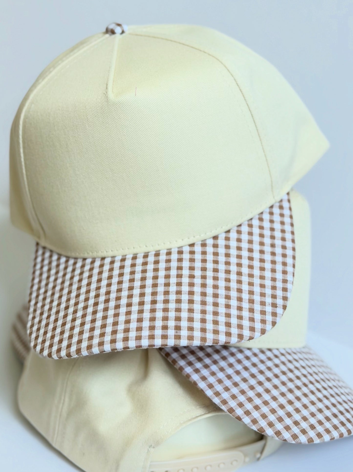 TAN GINGHAM