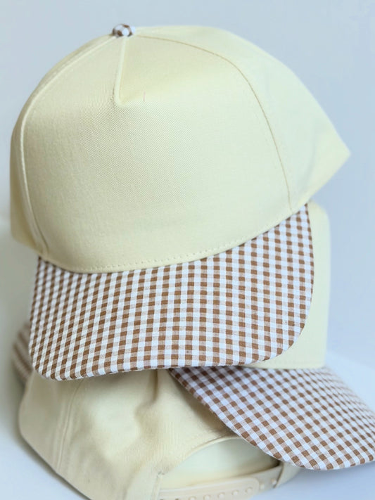 TAN GINGHAM