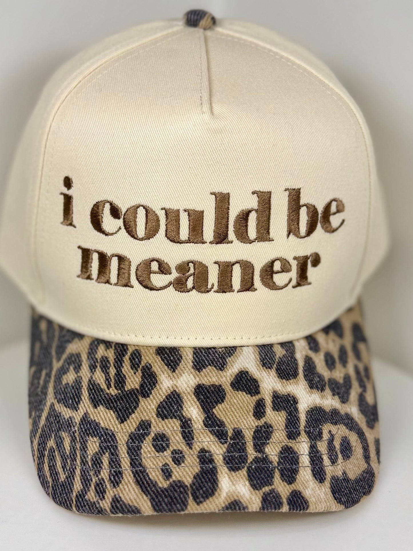 i could be meaner leopard