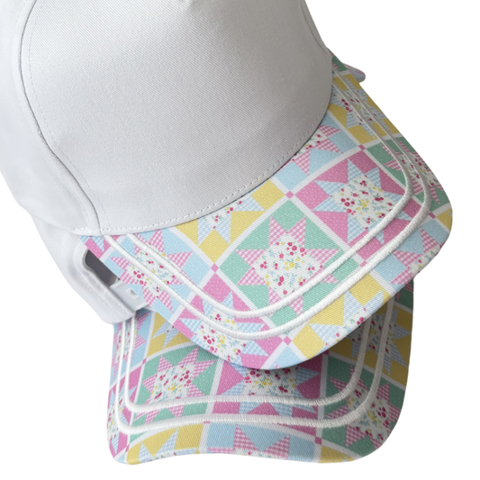 QUILTED BRIM