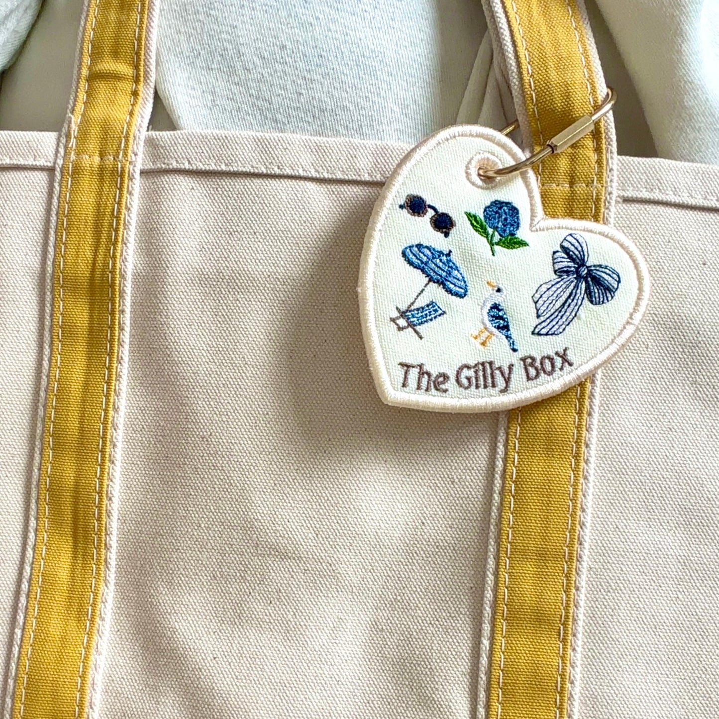 Personalized Coastal Bag Charm