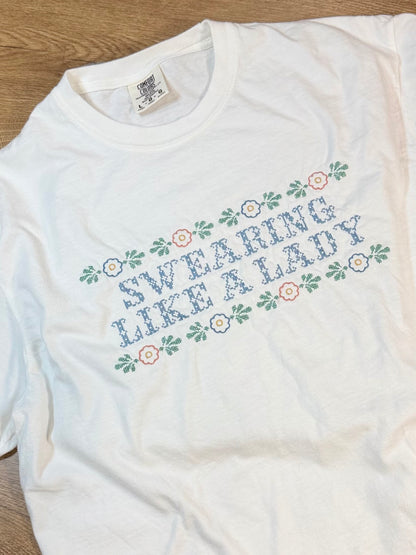 Swearing like a lady