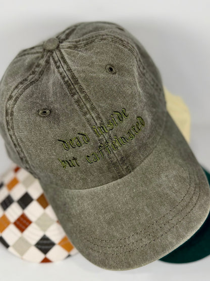 dead inside dad hat
