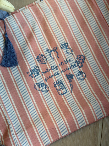 farmers market tote