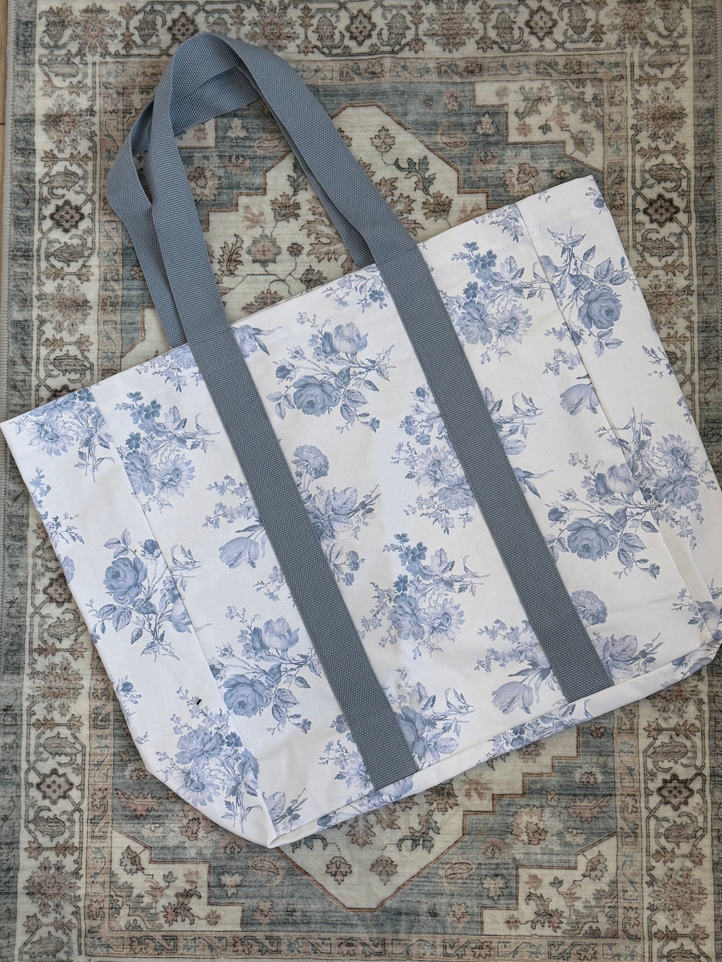 Customizable Floral tote