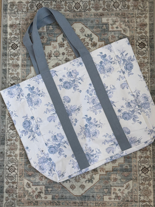 Customizable Floral tote
