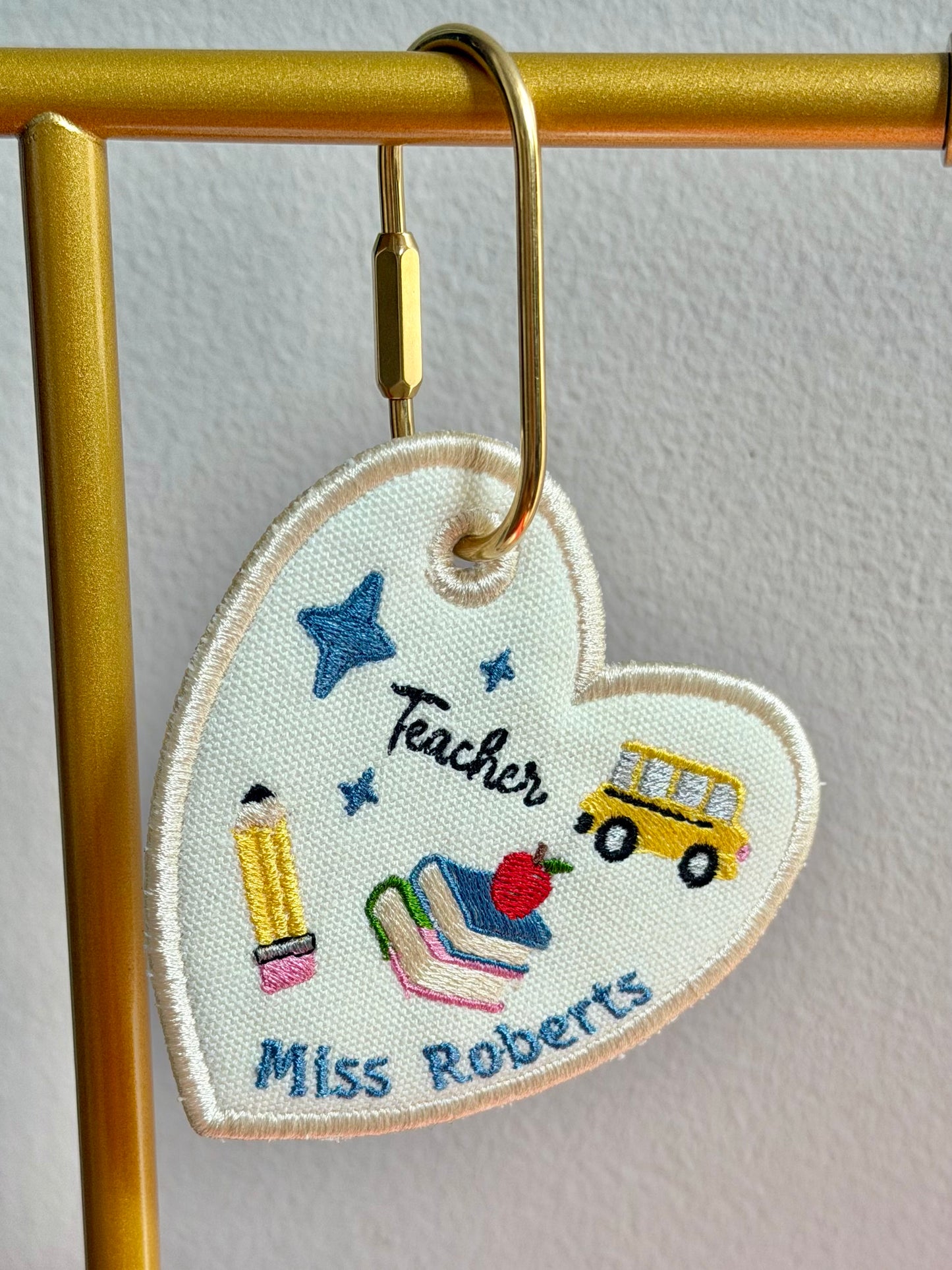 Personalized Teacher Bag Tag