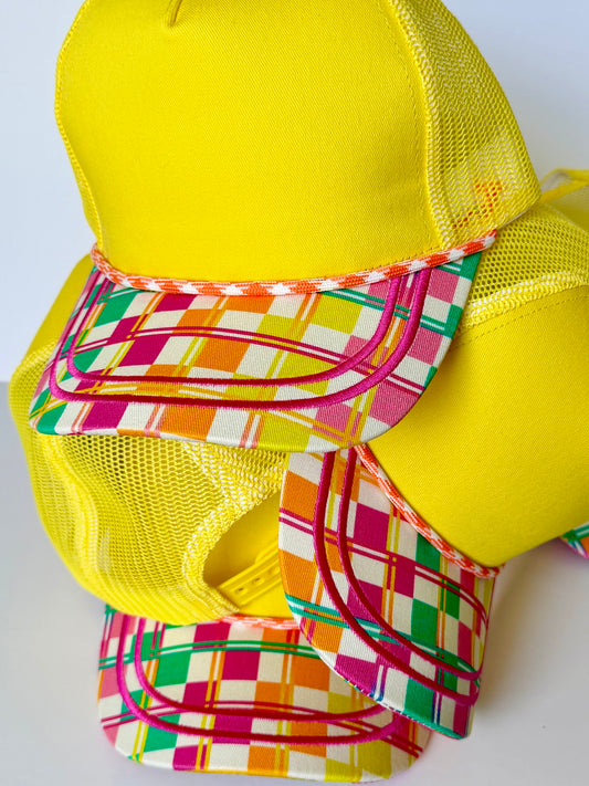 YELLOW MESH CHECKER