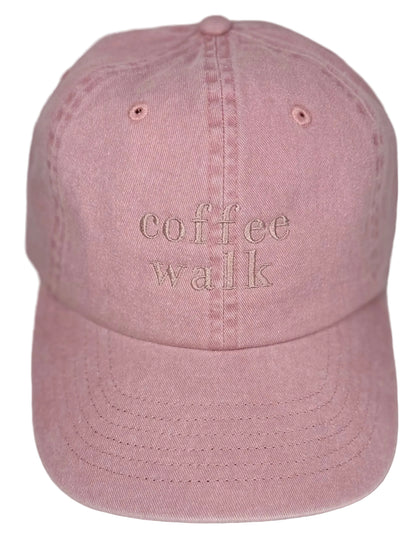 coffee walk dad hat