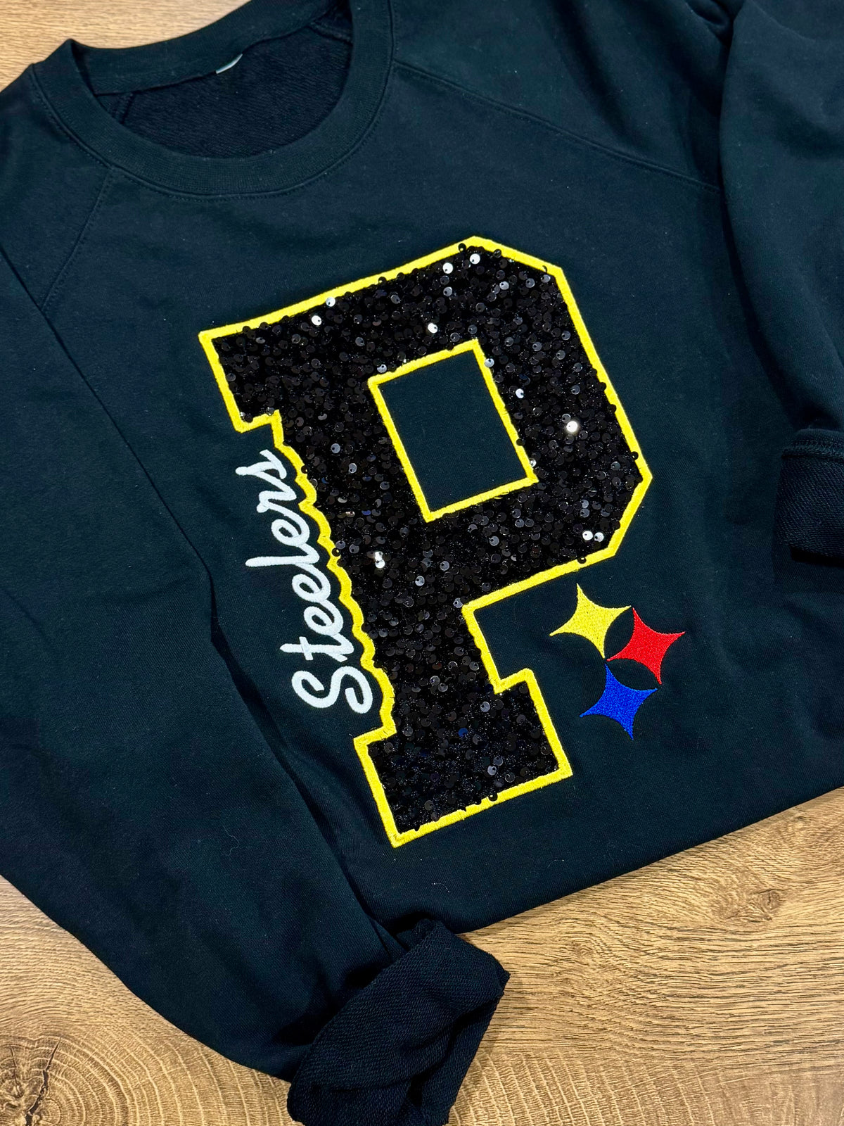 Custom Sequin Sweatshirt