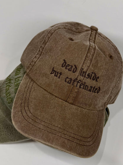 dead inside dad hat