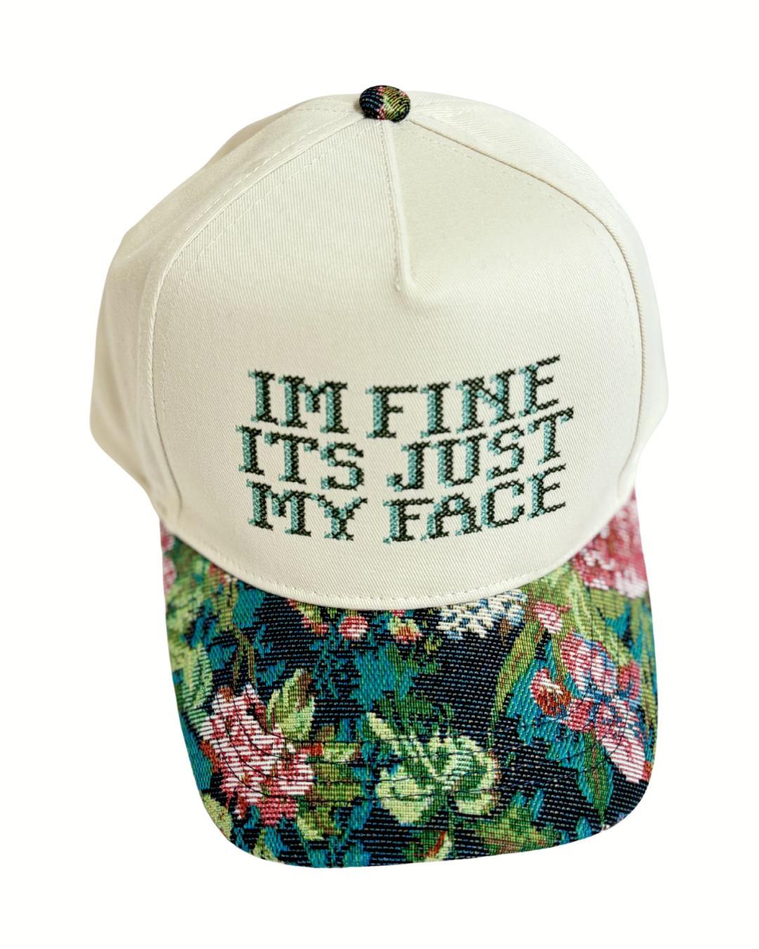 i’m fine it’s just my face