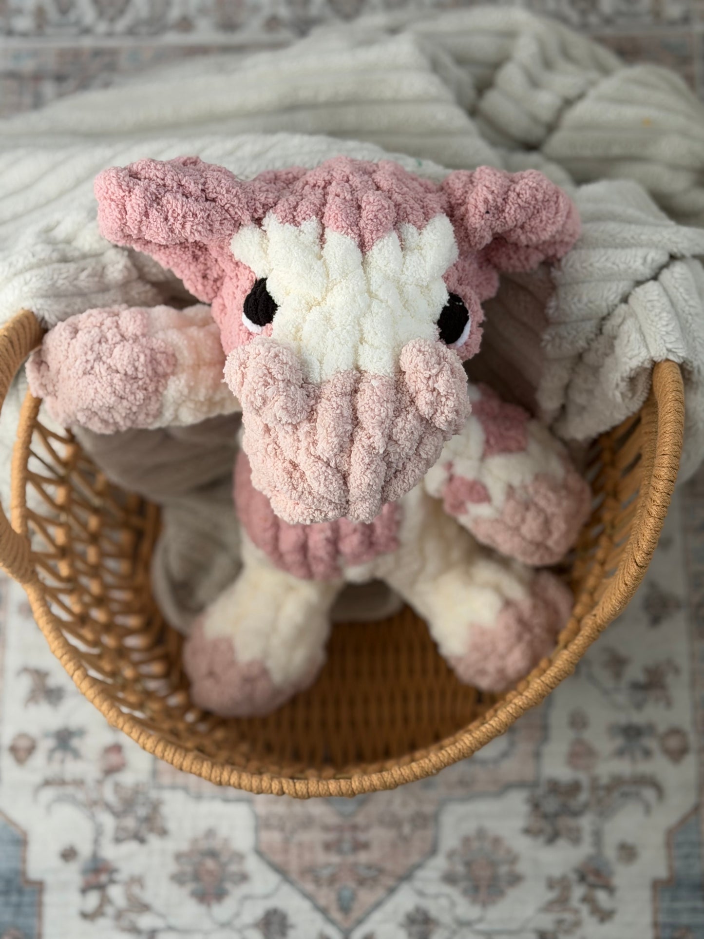 Strawberry The Cow Snuggler