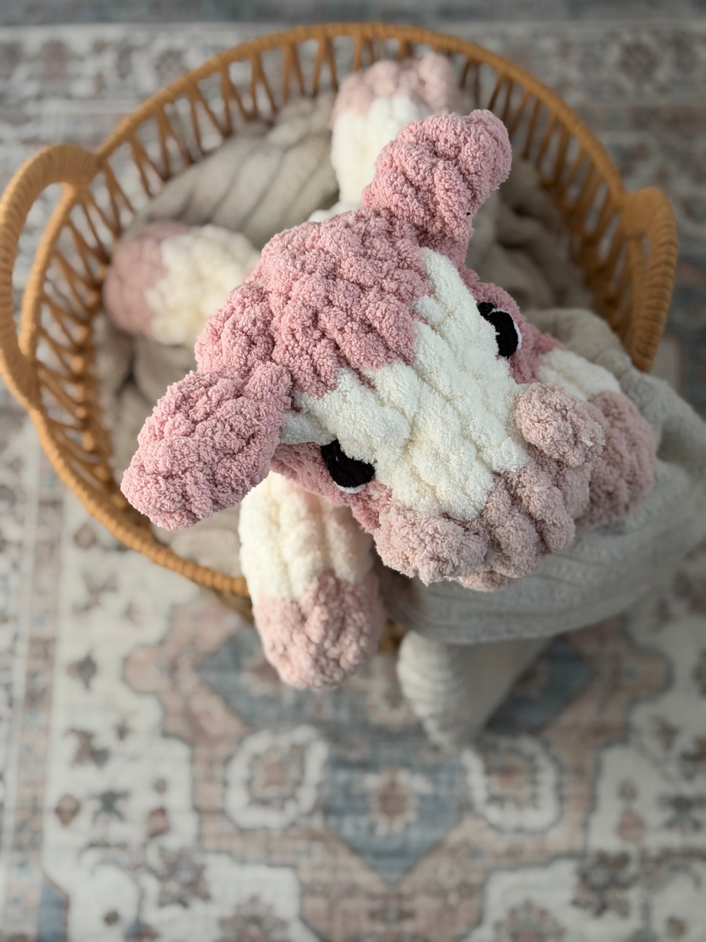 Strawberry The Cow Snuggler