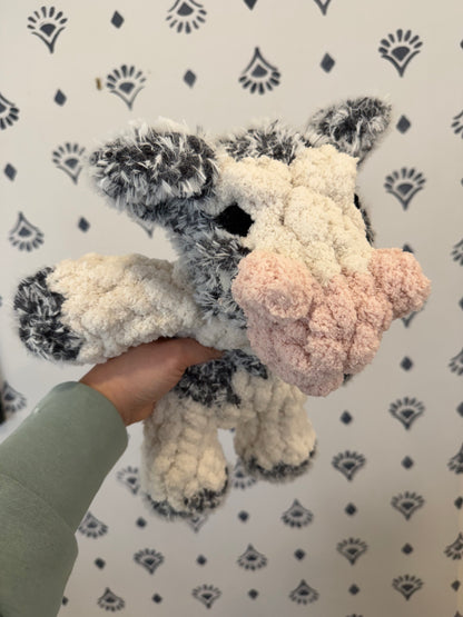 Fuzzy Cow Snuggler